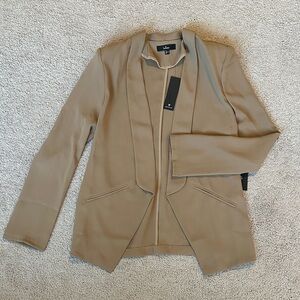 Lulu's Classic Tan Blazer for Women- Size Medium NWT
